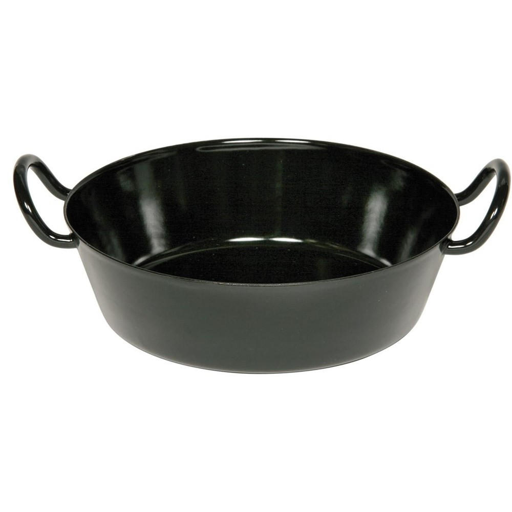 SERVIERPFANNE Classic 3615 30 cm - Schwarz, Glas (30cm) - Riess