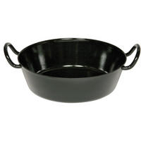 SERVIERPFANNE Classic 3615 30 cm - Schwarz, Glas (30cm) - Riess