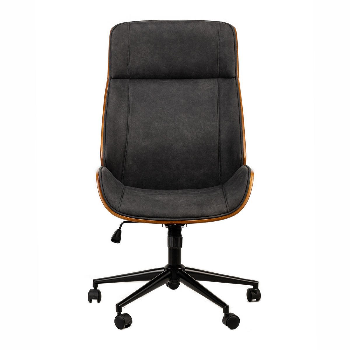 DREHSTUHLSTOFF Schwarz - Schwarz, Textil (59/117/68.5cm) - Nordlys