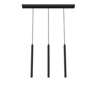 LED-HÄNGELEUCHTE Stelo X3 H40 - Schwarz, Metall (6/100/40cm) - Lumicom