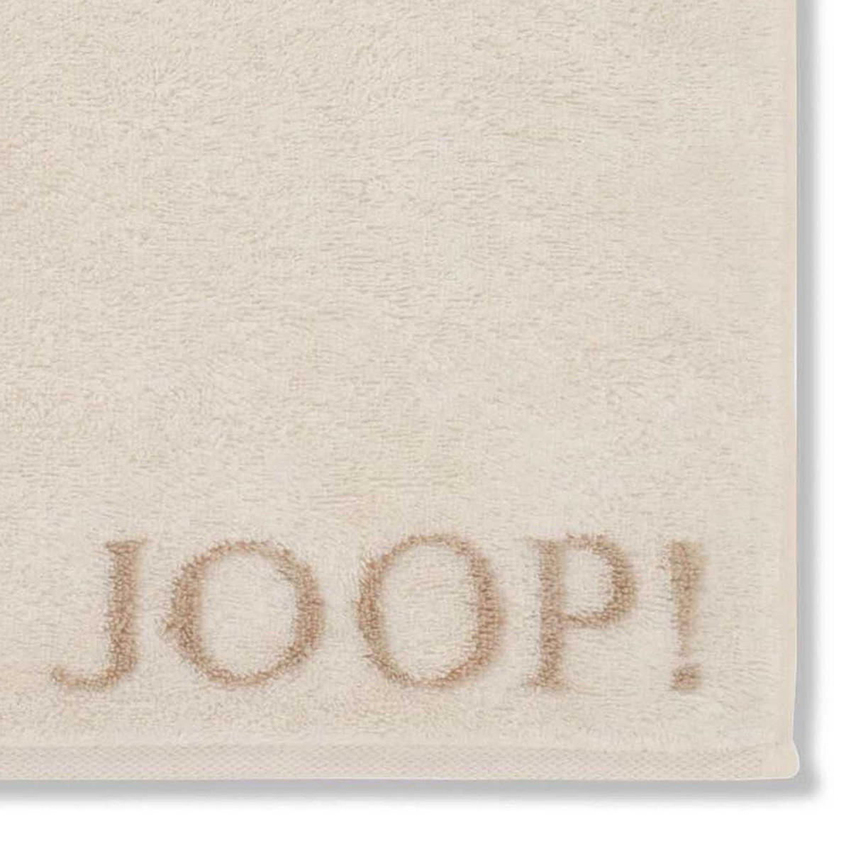 GÄSTETUCH Unisex Classic Frottier Beige 3er Pack Baumwolle - Beige, Textil (200/135cm) - Joop!