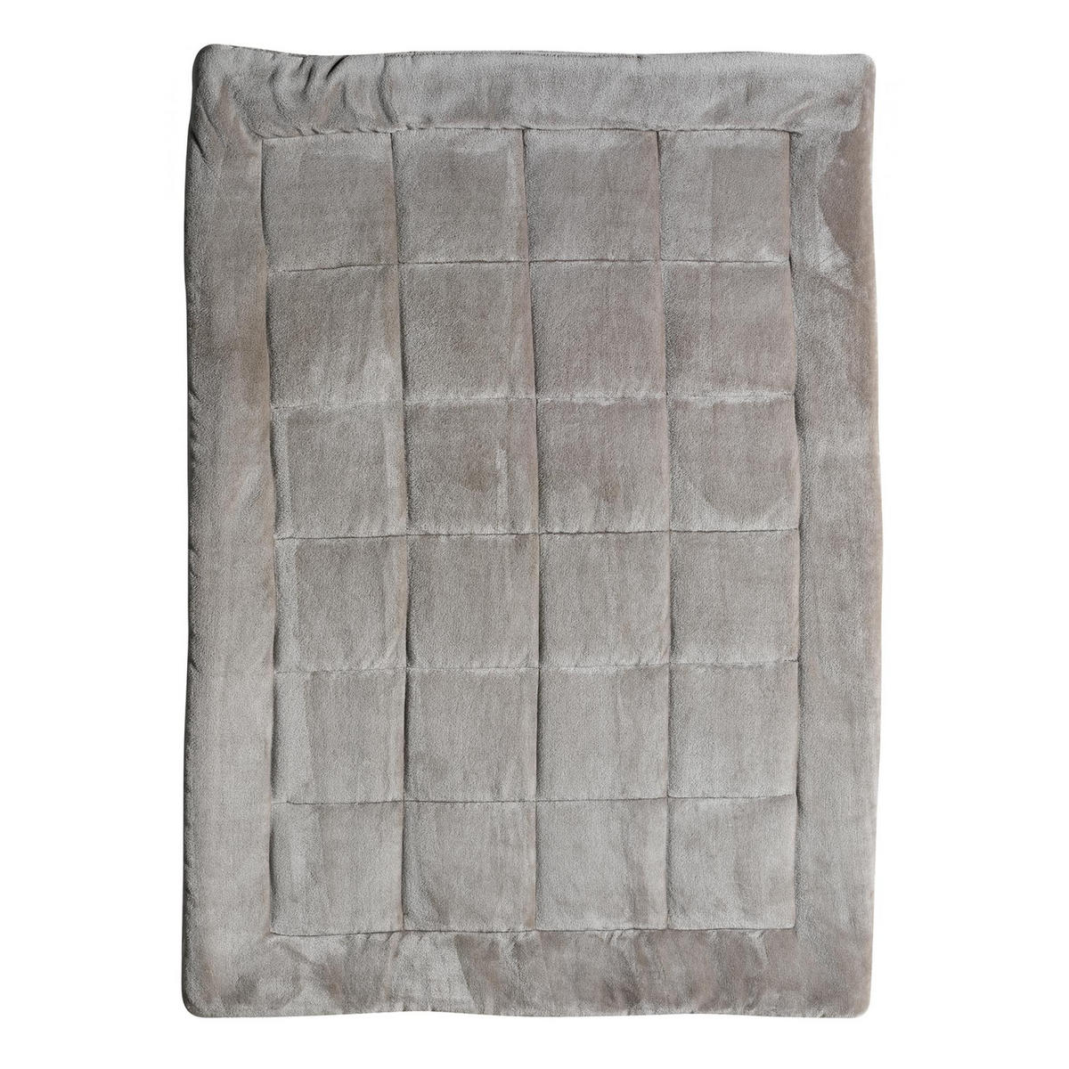 BETTÜBERWURF Betender aschegrau 225 x 260 cm - Schwarz, Textil (225/260cm) - Vivaraise