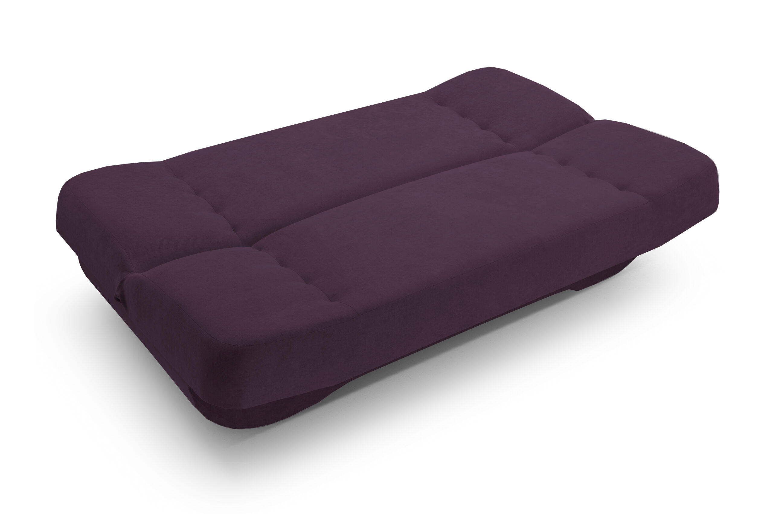 SCHLAFSOFA -PAFOS (Violett) - Violett, Holz (192/90/87cm) - Möblo
