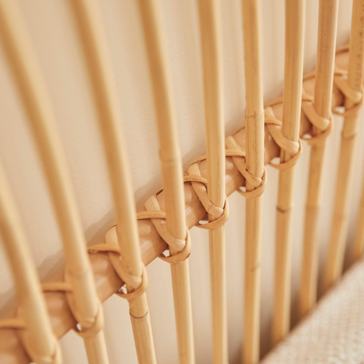 KOPFTEIL Colette Natur aus Rattan - Naturfarben, Naturmaterialien (180/110/3cm) - Tikamoon