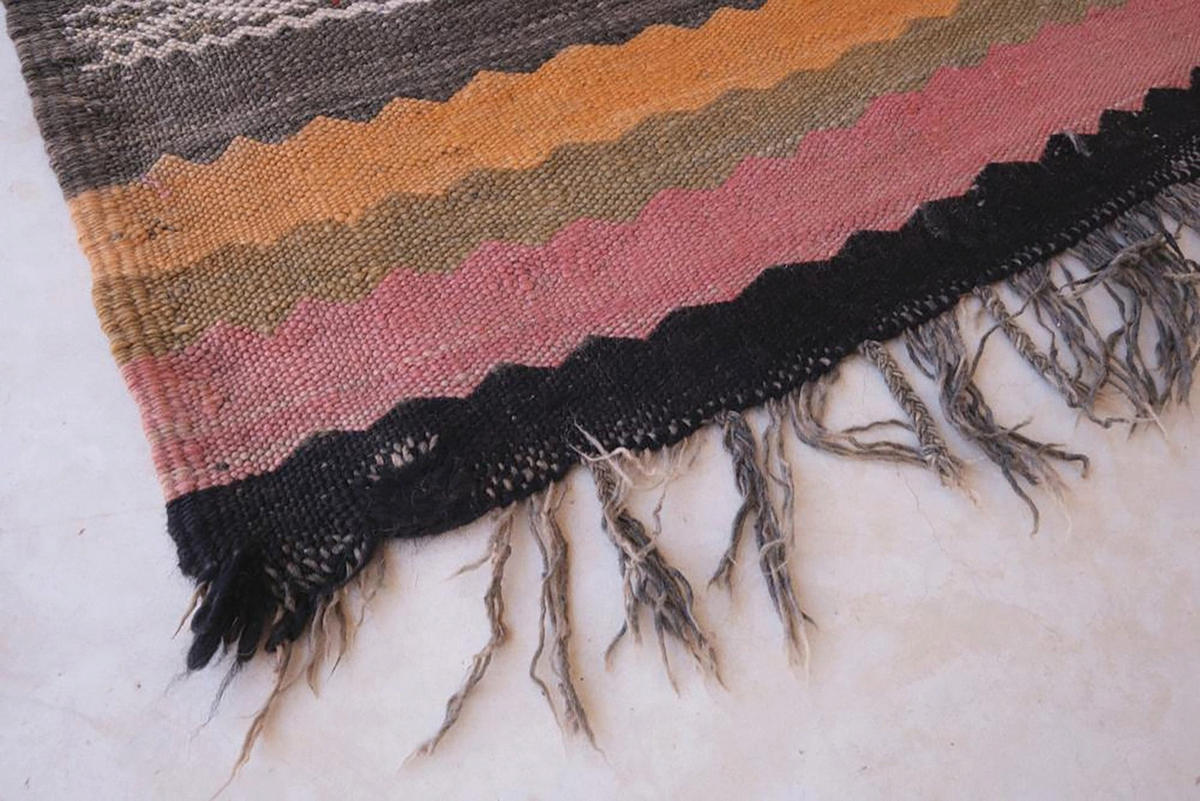 BERBERTEPPICH aus reiner Wolle 173x 370 cm - Multicolor, Naturmaterialien (173/370cm) - AFK Living