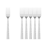 TAFELGABEL Blacksmith silber 205 mm 6er Set - Silberfarben, Metall - Villeroy & Boch