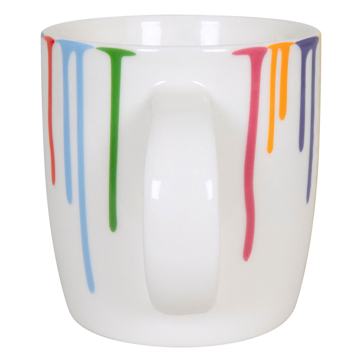 KAFFEEBECHER KCB 275 Rainbowdrops - Naturfarben, Keramik (0.35L) - Könitz