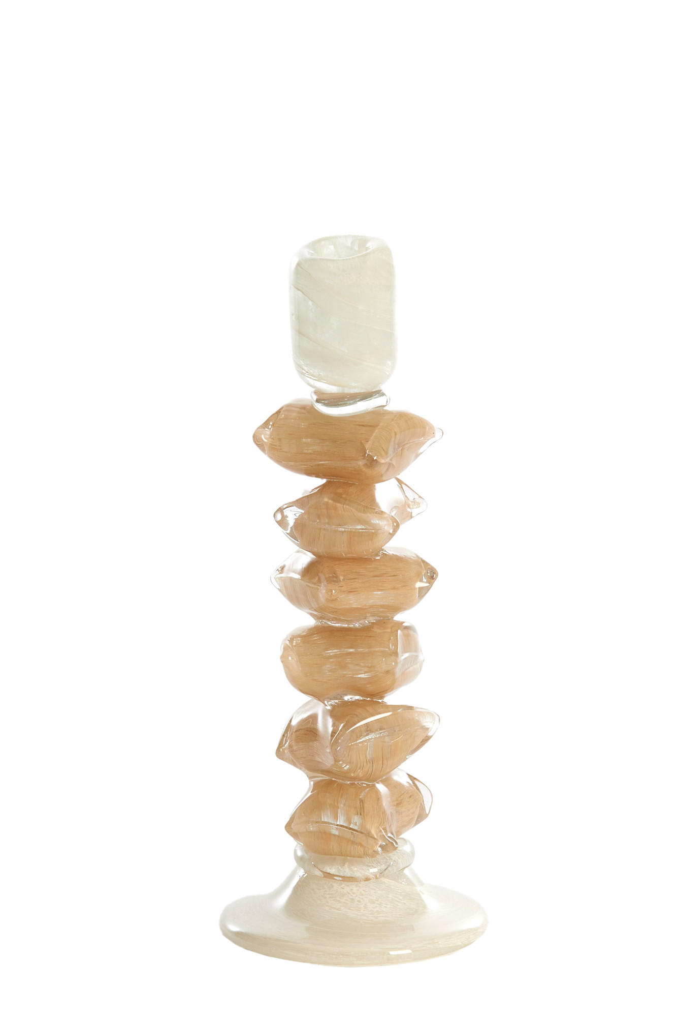 Light & Living Kerzenständer Beige 11.5x29.5x11.5 cm
