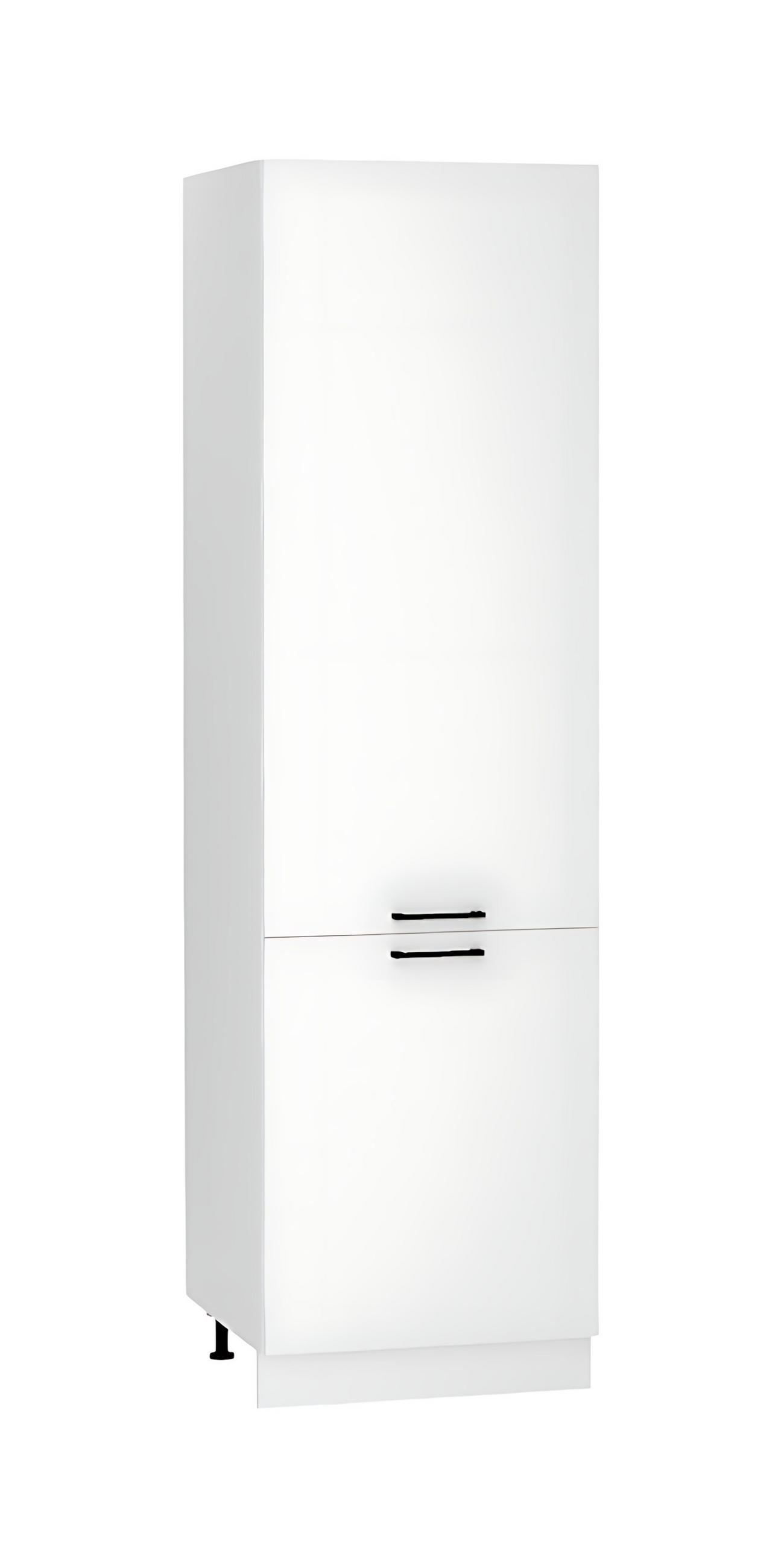 HOCHSCHRANK D60SŁ P/L - Dnoria - Hochwertiges Design Konzept - Weiß, Holz/Metall (60/213.3/56cm) - ROYAL24_MARKT