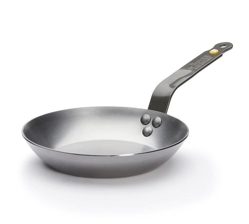 BRATPFANNE Mineral B Element - ø 20 cm - Ohne Antihaftbeschichtung - Silberfarben, Metall (20cm) - De Buyer