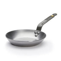 BRATPFANNE Mineral B Element - ø 20 cm - Ohne Antihaftbeschichtung - Silberfarben, Metall (20cm) - De Buyer