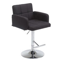 BARHOCKER Los Angeles 93-113 cm - Schwarz, Textil (60/93/56cm) - furnicato