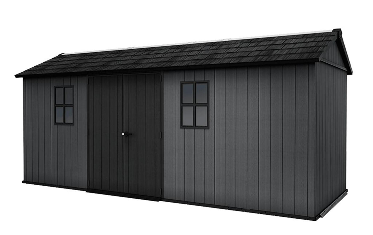 GARTENHAUS Newton - Grau, Kunststoff (539/246/230cm) - Keter