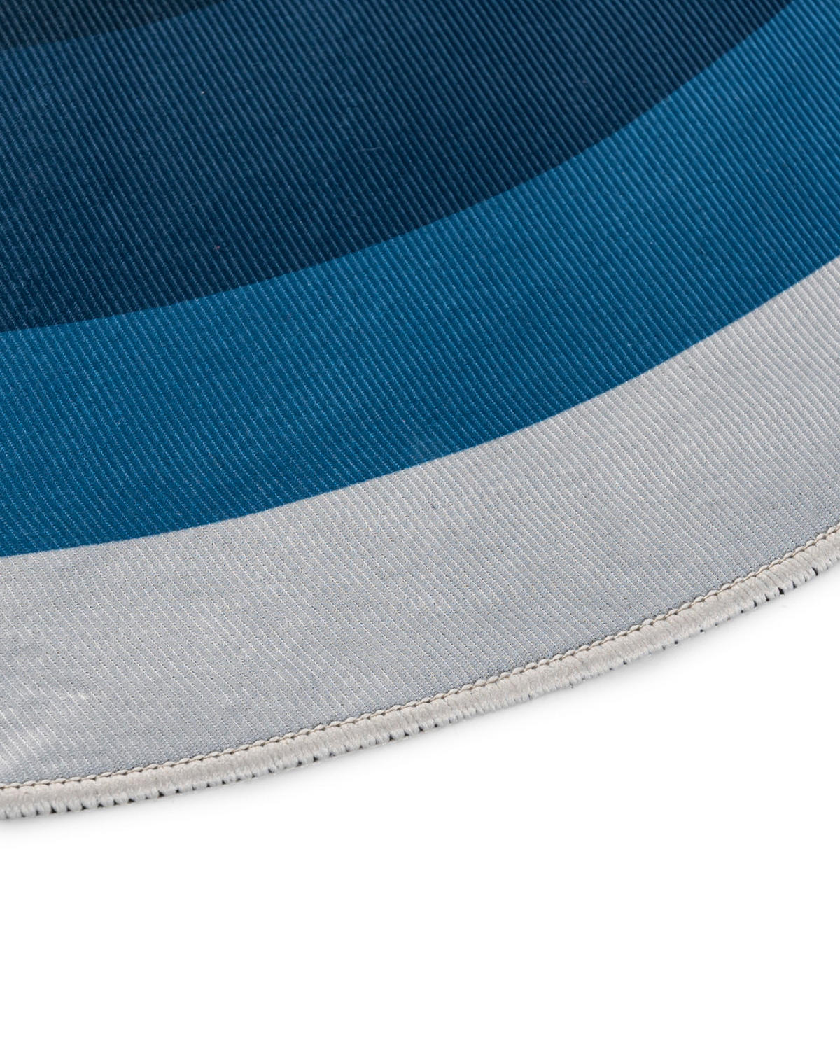 KINDERTEPPICH Bambini Satellite Mazovia Rund Ø100cm Weiß Marineblau Rakete Kurzflor - Weiß, Textil (100/100cm) - Mazovia