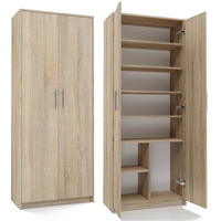 ŠATNÍ SKŘÍŇ OLIV - Sonoma dub, kompozitní dřevo (74/180/35cm) - RAUMHIRSCH FURNITURE
