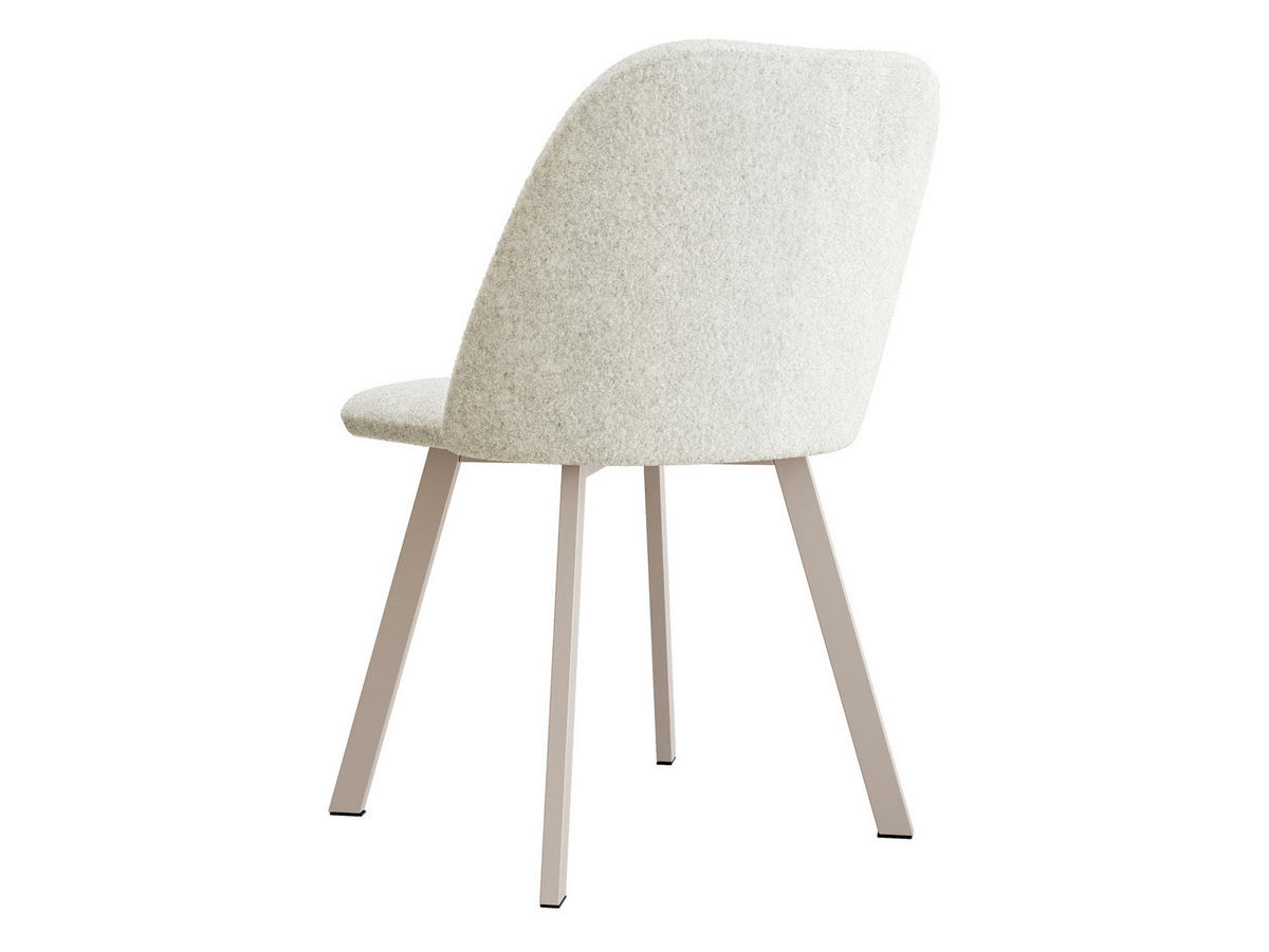 ESSZIMMERSTUHL K109 - Kaschmir/Creme, Holzwerkstoff/Textil (47/80/58cm) - MIRJAN24