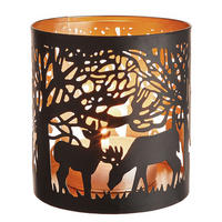 WINDLICHT Luminous - Schwarz, Metall (10/10/10cm) - Butlers