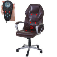 MASSAGE-BÜROSTUHL Rot - Rot, Textil (66/123/68cm) - Jamb