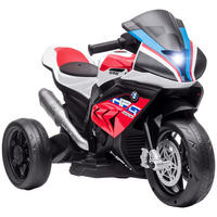 KINDERMOTORRAD DE-06285 mit Scheinwerfer und 3 Musikmodi Rot - Rot, Kunststoff/Metall (82.5/42/54cm) - ComfortXL
