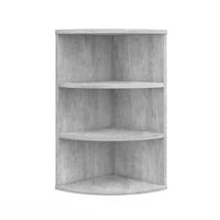ECKREGAL Ecki Beton 30 x 60 cm - Schieferfarben, Holzwerkstoff (30/60/30cm) - Vicco
