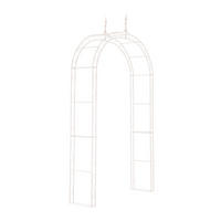 ROSENBOGEN Lena weiß - Weiß, Metall (147/264/27cm) - TPFGarden
