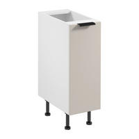UNTERSCHRANK D30 P/L – Sorento Weiß Beige – Weiß / Beige - Beige/Weiß, Holzwerkstoff (30/87/52cm) - ROYAL24_MARKT