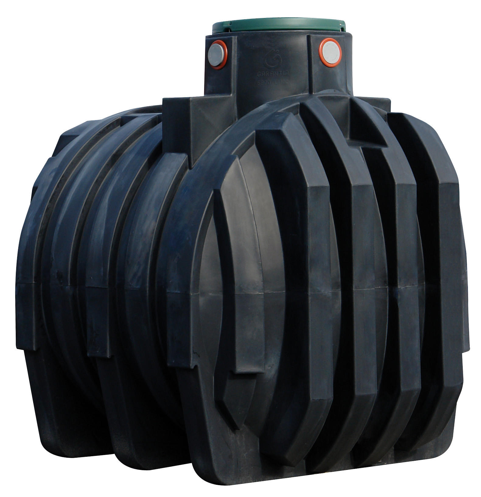 ERDTANK-PAKET 6800 L - Schwarz, Kunststoff (200/240/245cm) - 4rain