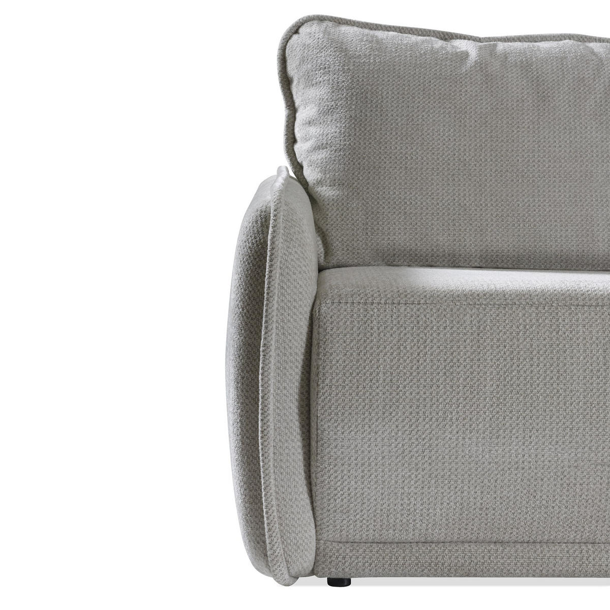 ECKSOFA Cloud Dunkelblau, mit Schlaffunktion - Dunkelblau, Textil (240/167cm) - Bettso