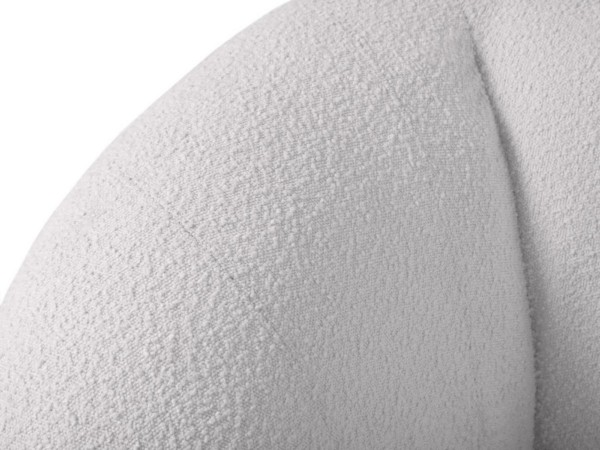 SESSEL Essen aus Boucle hellgrau - Hellgrau, Textil (95/86/130cm) - Cosmopolitan Design