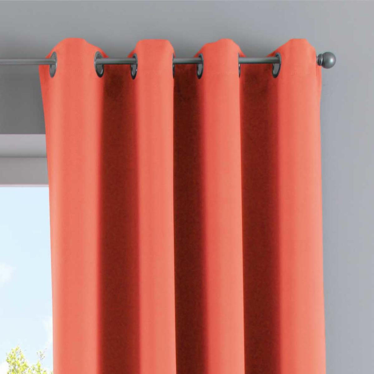 VORHANG »NEW YORK« HxB 225x295 cm Coralle - Koralle, Textil (295/225cm) - Gardinenbox