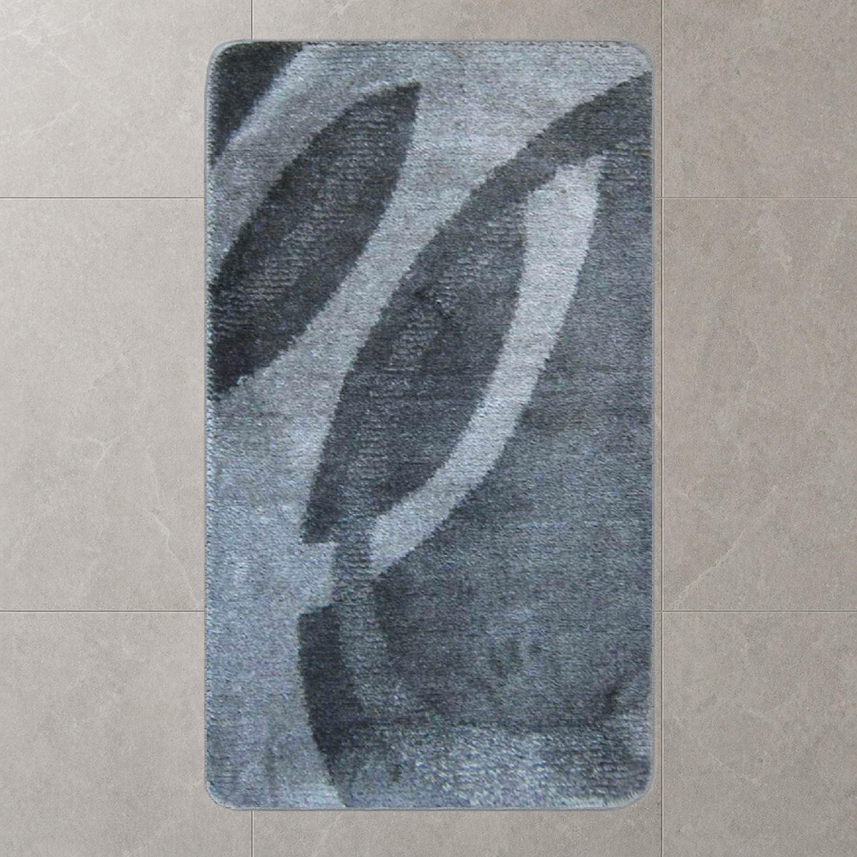 BADEMATTE 80/200cm GRAU - Grau, Textil (80/200cm) - ROLFNERS