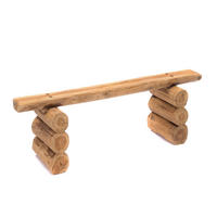 SITZBANK Nila 15 Teak Massivholz - Naturfarben, Holz (120/45/30cm) - CREEDWOOD