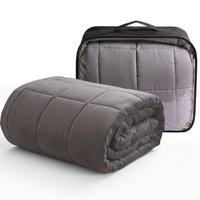 GEWICHTSDECKE NYVIGravity Grau 135x200 cm 7 kg - Grau, Textil (135/200cm) - NYVI
