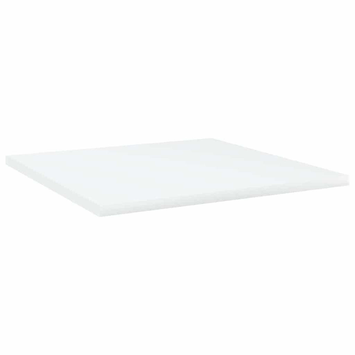 BÜCHERREGAL-BRETTER 4Er Set Weiss 40/40/1,5 Cm Holzwerkstoff - Weiß, Holzwerkstoff (40/1.5/40cm) - vidaXL