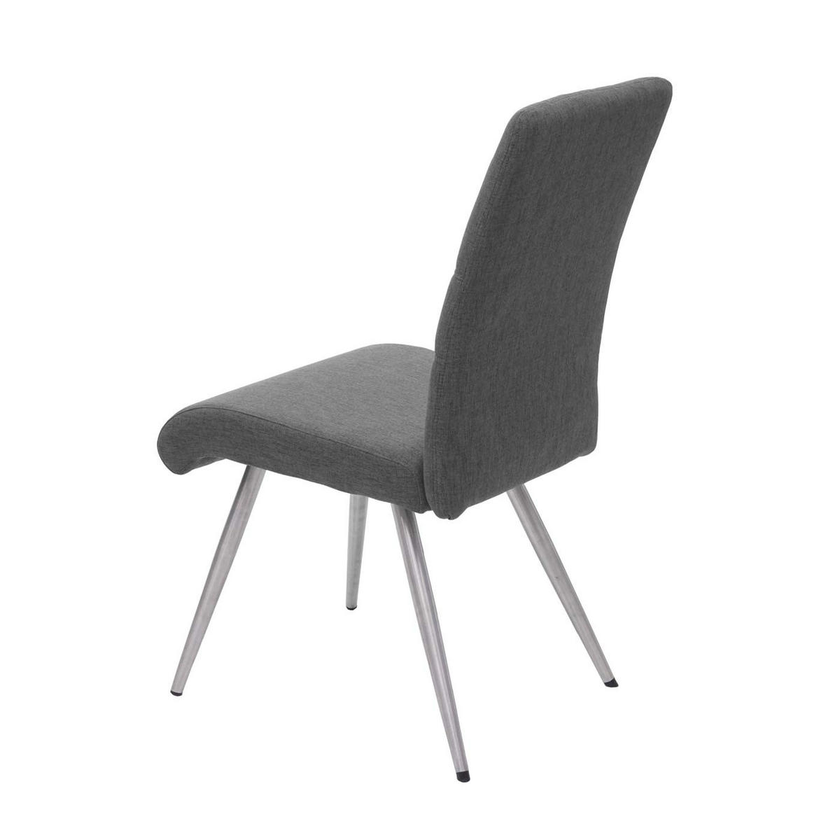 ESSZIMMERSTUHL Grau, Braun 2er-Set - Braun/Grau, Textil (68/97/64cm) - Jamb