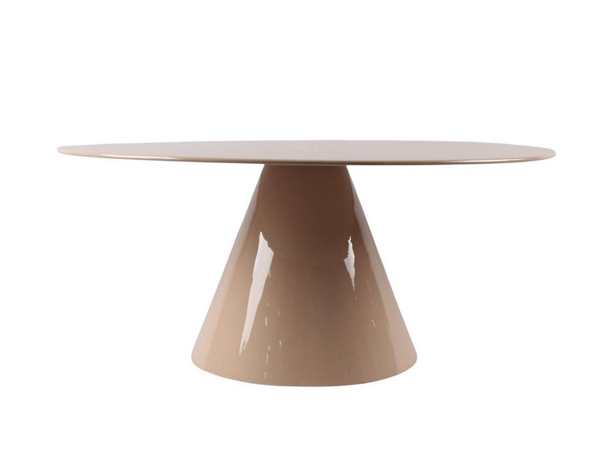COUCHTISCH - 80 cm x 80 cm - metall - beige Dinega - Beige, Metall (80/80/36cm) - Vente-Unique