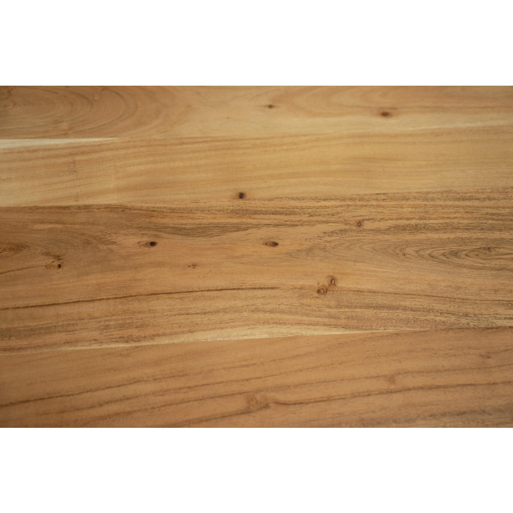 Thumbnail - SAM Esstisch, Akazie, Silber, Holz, Echtholz,Akazie, Quadratisch,Quadratisch, U-Form, 80x77x80 cm, Esszimmer, Tische, Es...
