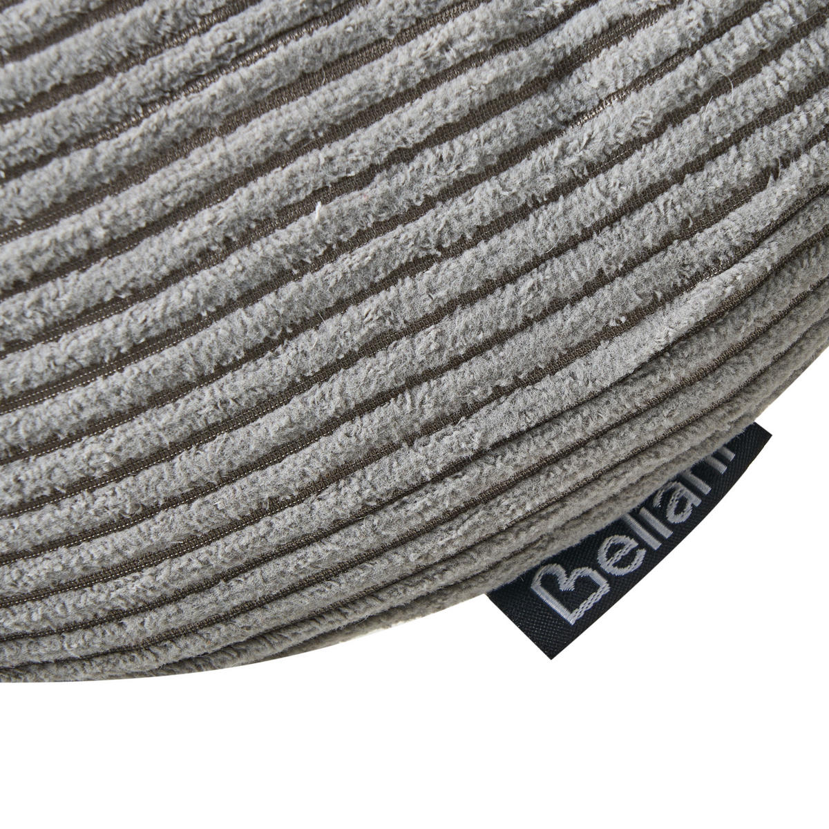 DEKOKISSEN 3er-Set Cremeweiß 35/35 cm Luna - Beige/Multicolor, Textil (30/35cm) - Beliani