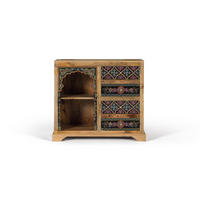 KONSOLE aus natürlichem und mehrfarbigem Mangoholz - Braun, Holz (35/79/88cm) - Giner y Colomer