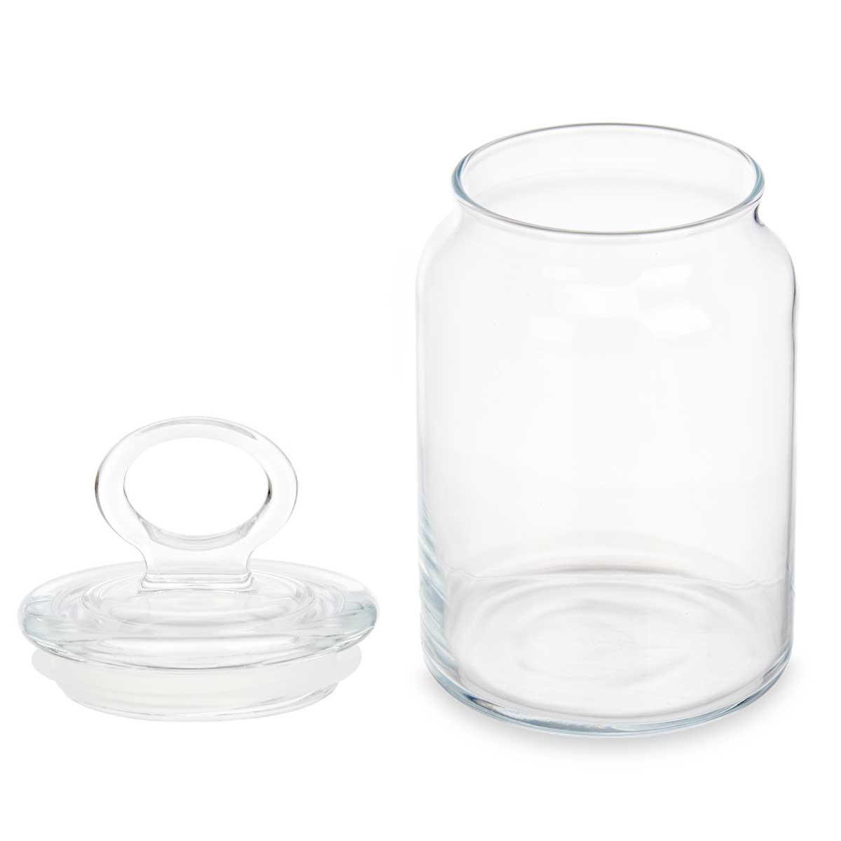 KEKSDOSE 860 ml - Transparent, Glas (9.8/19.3/9.8cm)