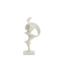 ORNAMENT Toruv Weiß 22/16/51,5 cm - Weiß, Kunststoff (16/51.5/22cm) - Light & Living