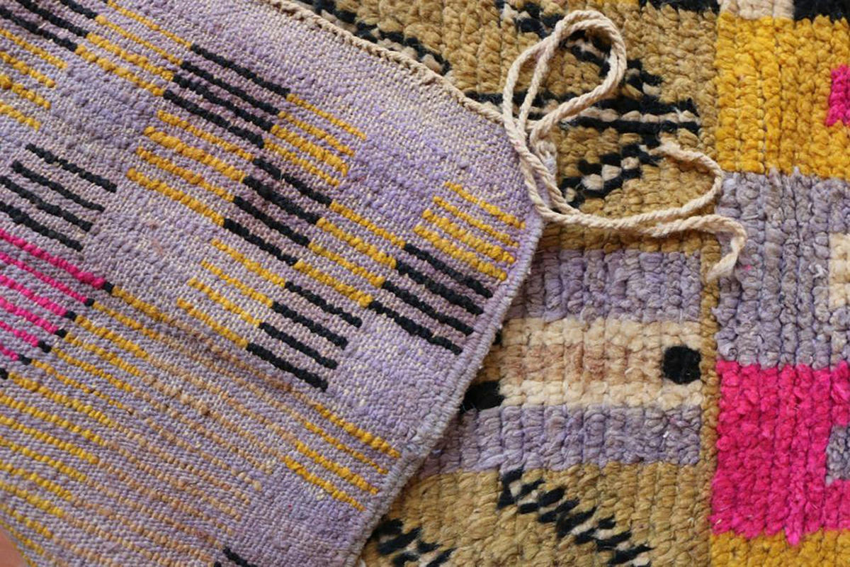 BERBERTEPPICH aus reiner Wolle 72x 401 cm - Multicolor, Naturmaterialien (72/401cm) - AFK Living