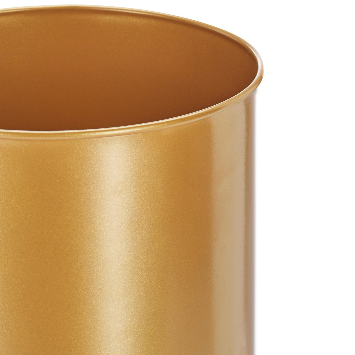 BLUMENTOPF Ständer - Goldfarben, Metall (21.5/60/21.5cm) - Relaxdays