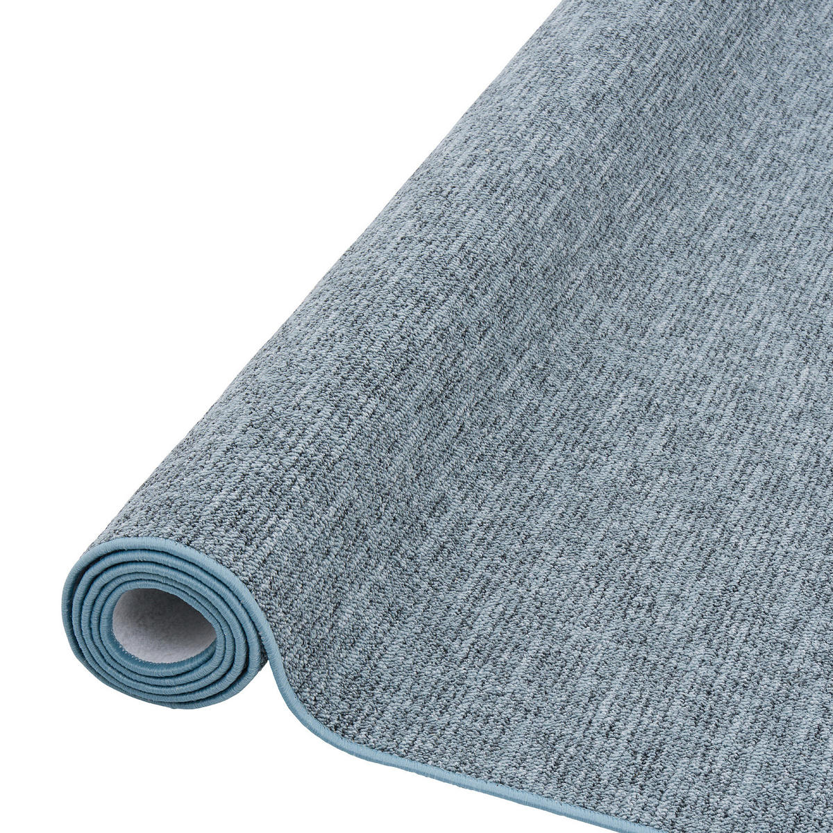 SCHLINGEN DESIGNER TEPPICH LÄUFER NIVA - Blau, Textil (100/400cm) - Snapstyle