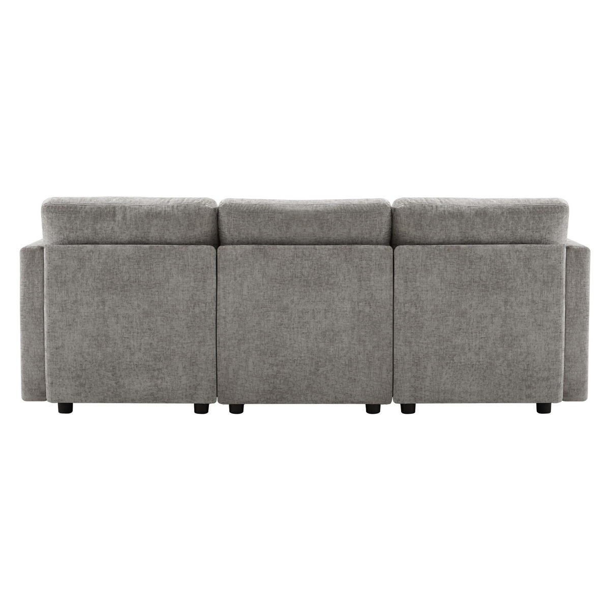 ECKSOFA 218/156,5/86 cm Grau - Grau, Textil (156.5/218cm)