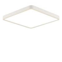 LED-DECKENLEUCHTE Lucio 23/23/2.4cm - Weiß, Kunststoff (23/23/2.4cm) - Nettlife