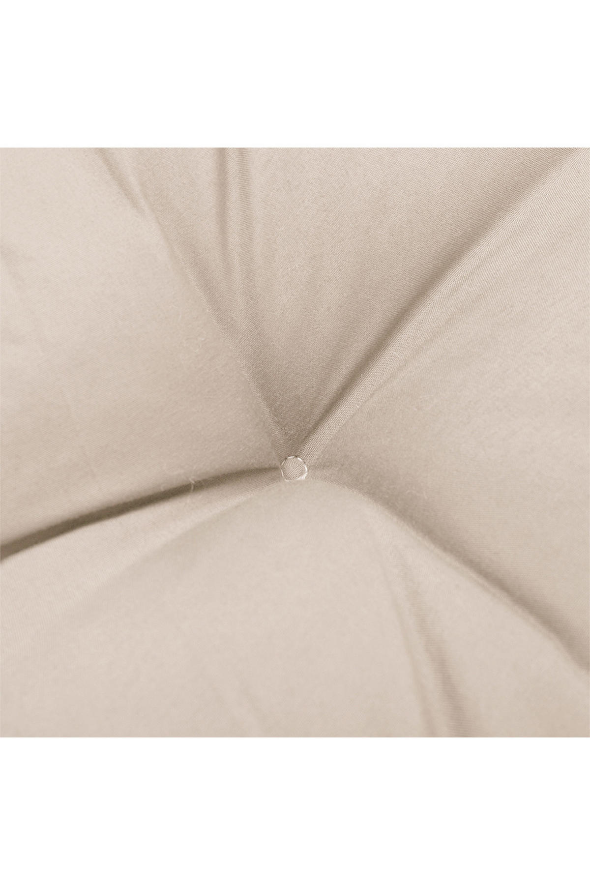 HÄNGESESSEL-KISSEN aus Polyester Baumwolle mit dicker Polsterung - Beige, Textil (55/95cm) - Livingandhome
