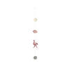 WANDGIRLANDE Jersey Flamingo Small - Rosa, Textil (100/2/10cm) - nordic coast company