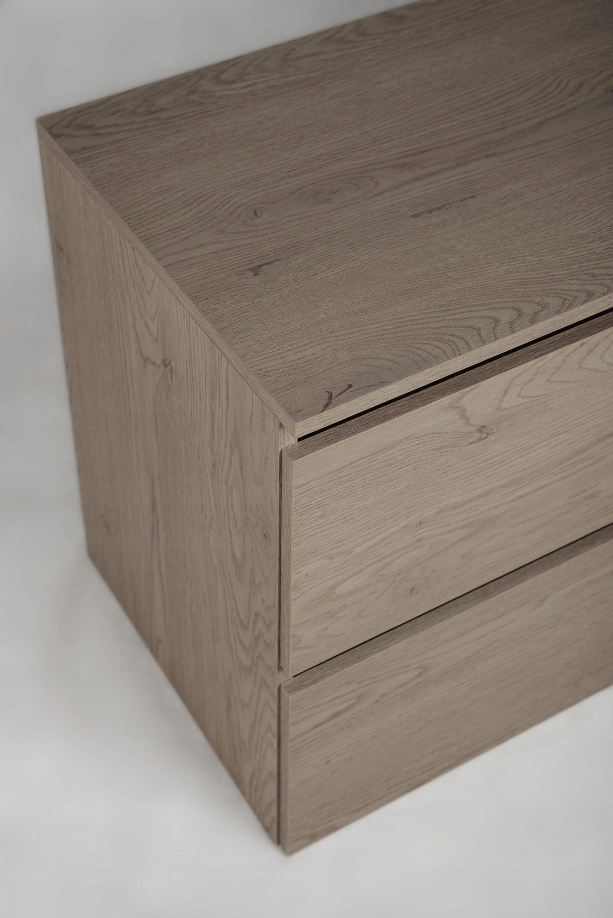 WASCHBECKUNTERSCHRANK SIMPLE mit Beinen 120cm Dunkel Eiche - Wildeiche, Holz (120/62/46cm) - Rodan