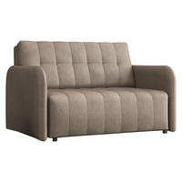 SCHLAFSOFA Viva Grand II - Hellbraun/Schwarz, Holz/Kunststoff (125/85/95cm) - MIRJAN24